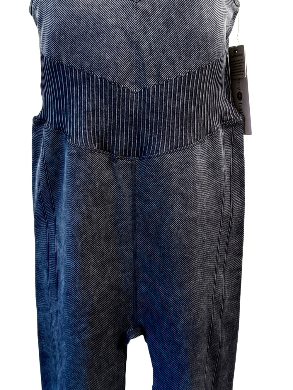 Harmony & Balance Seamless Shaping Ribbed Jumpsuit Bodysuit Medium Athleisure - Picture 9 of 17